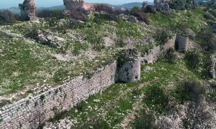 Antakya Kalesi ve Surları, Silpius Dağı'ndaki tarihi surlar