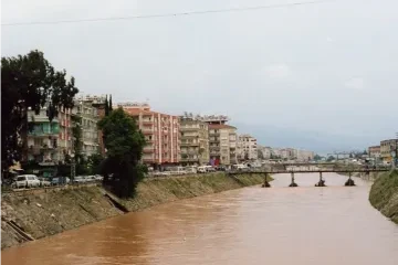 Antakya'nın içinden akan Asi Nehri