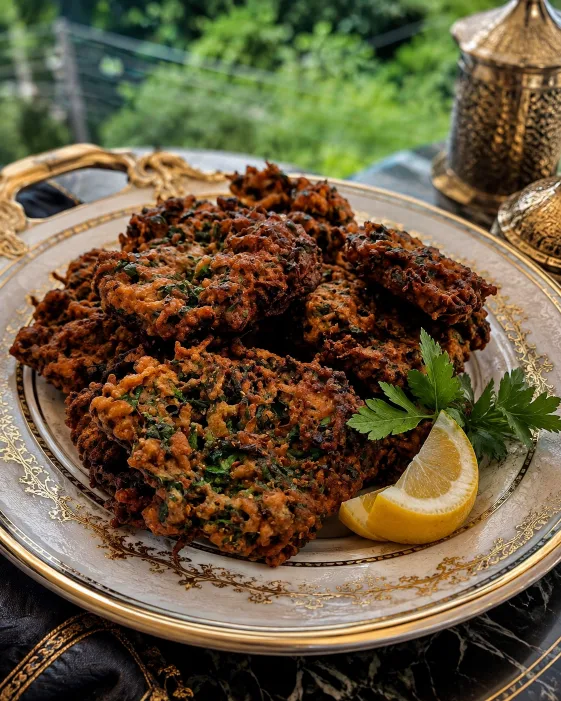 Hatay öcce, bol yeşillikli yumurtalı kızartma