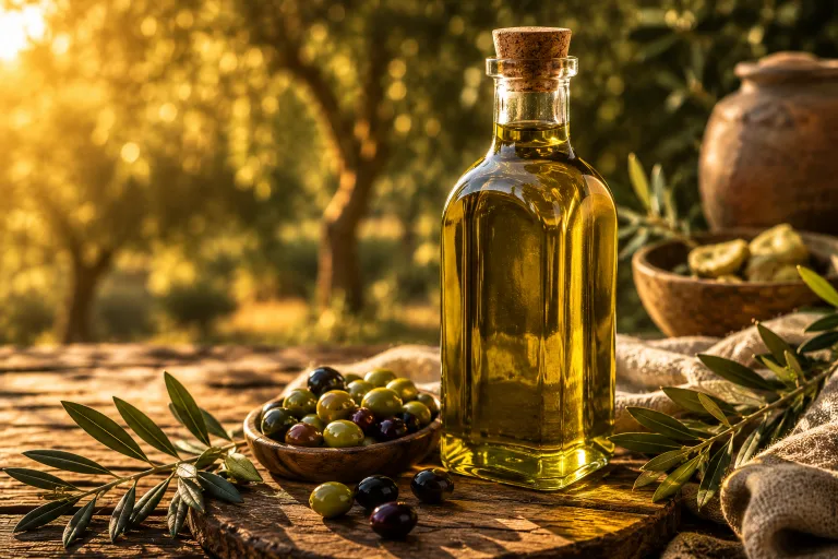 Cam şişede naturel sızma zeytinyağı